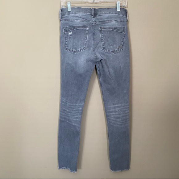 Express Performance Stretch Mid Rise Jean Legging - Picture 3 of 11